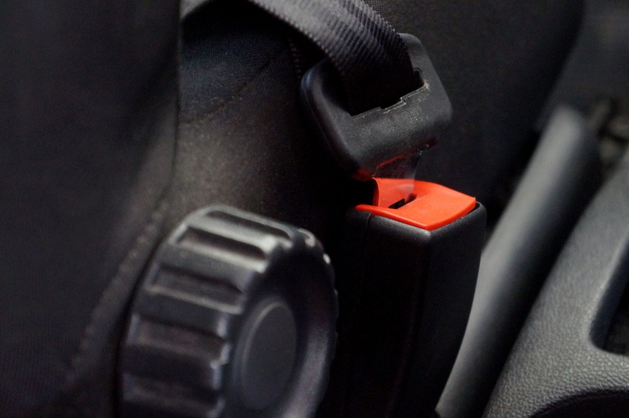 Photo of a seatbelt